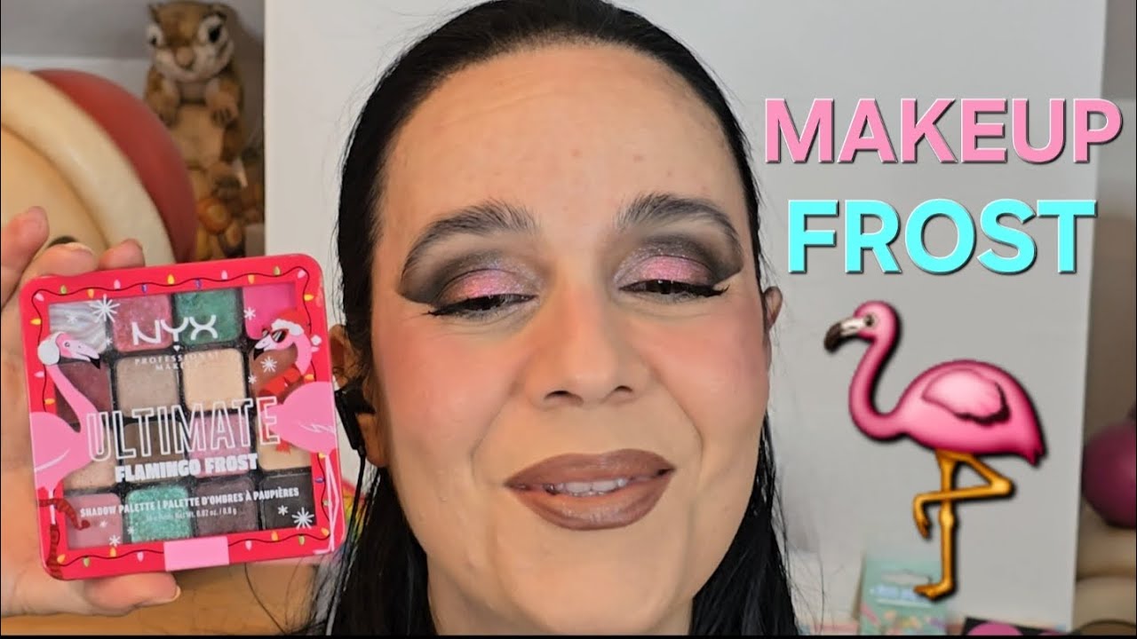 Makeup tutorial con Flamingo Frost NYX 💄✨ Cute Look in 5 minuti! #tutorial #makeup #tutorialmakeup 