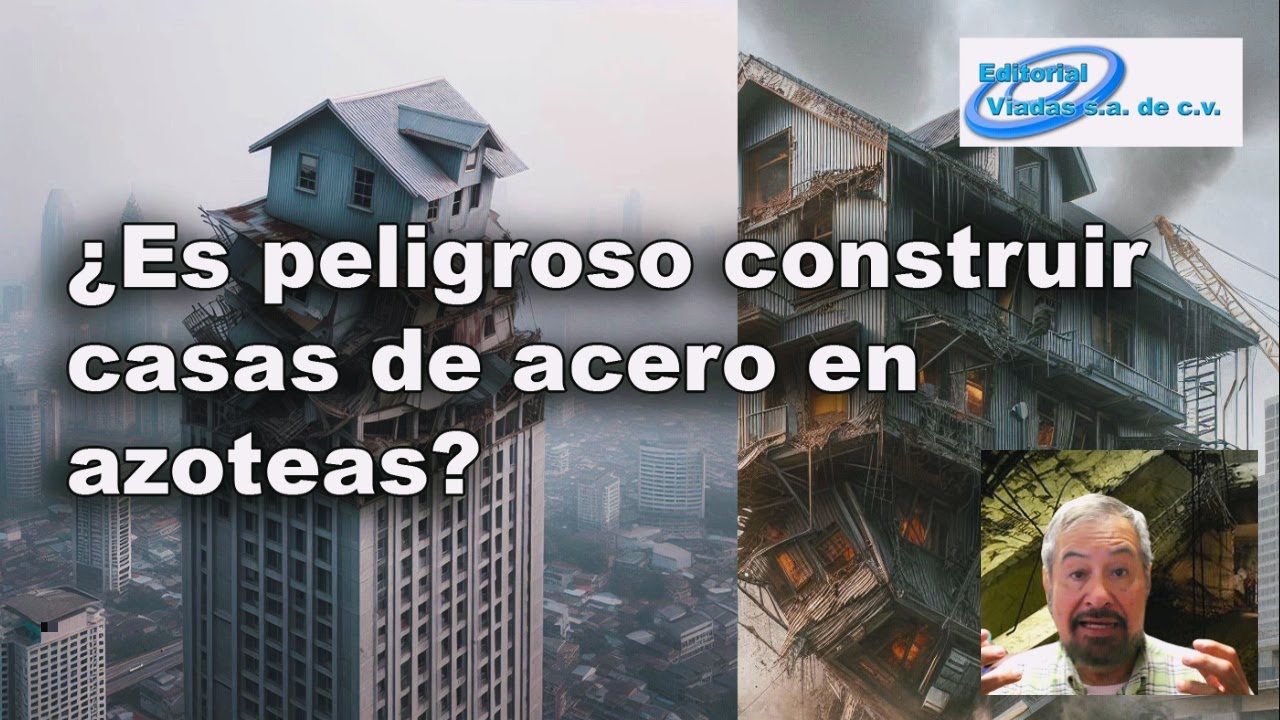 ¿Es Peligroso Construir Casas de Acero en Azoteas? 😱