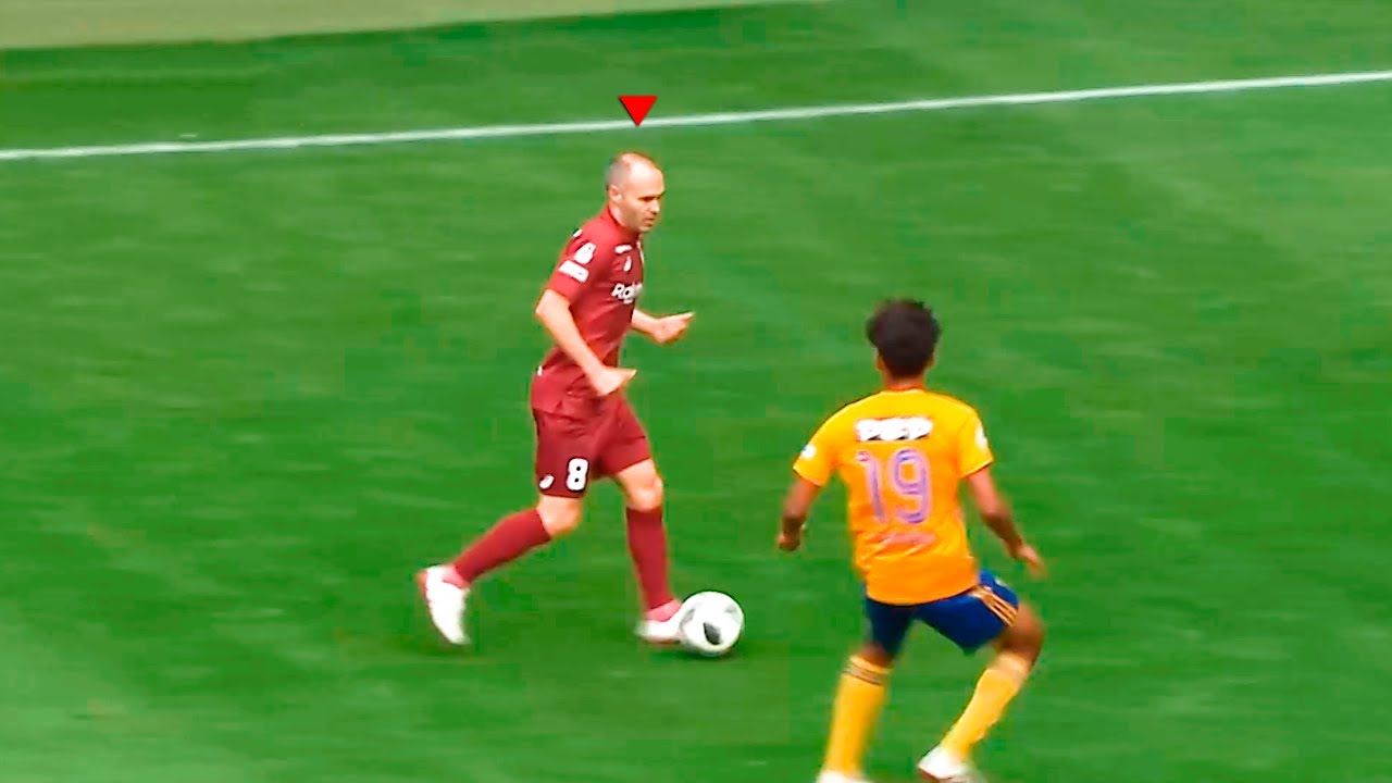 Mesmo Velho ANDRÉS INIESTA ainda JOGA MUITO!