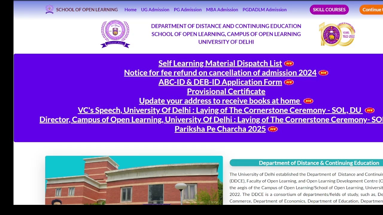 DU SOL 2nd & 4th & 6th Semester Exam Datesheet कब आयेगी? 2025 DU SOL UPDATES!! DELHI UNIVERSITY