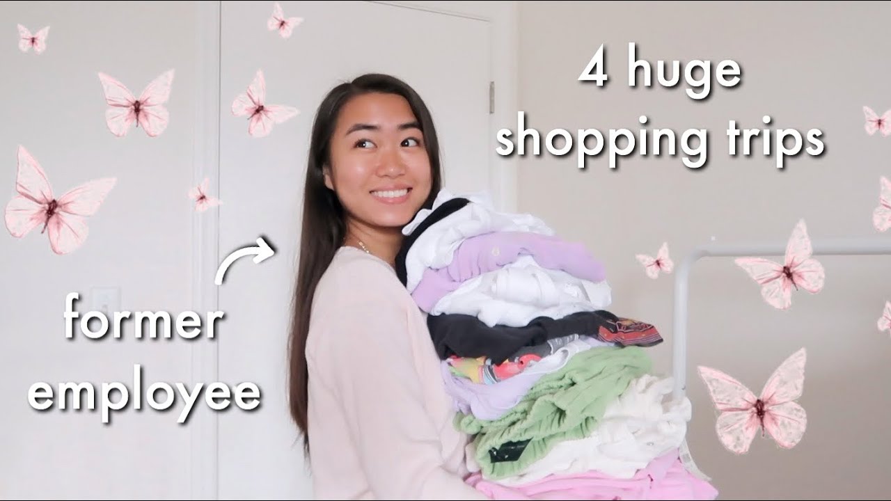 *way too* HUGE BRANDY MELVILLE CLOTHING HAUL (try-on)