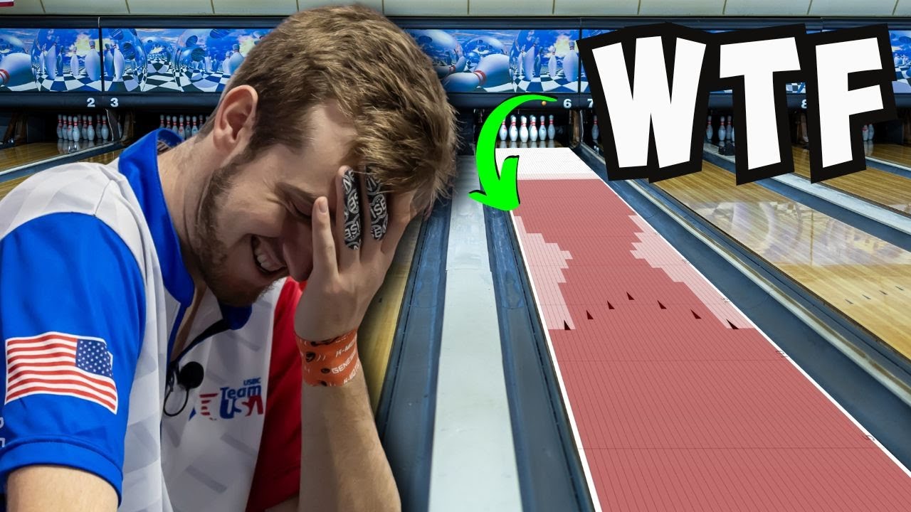 WILD Oil Pattern at a PBA Major!