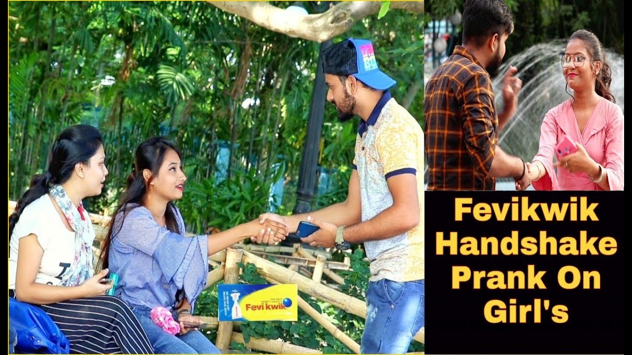 Fevikwik Handshake Prank On Girl's - Gone Wrong| Pranks In India| By TCI