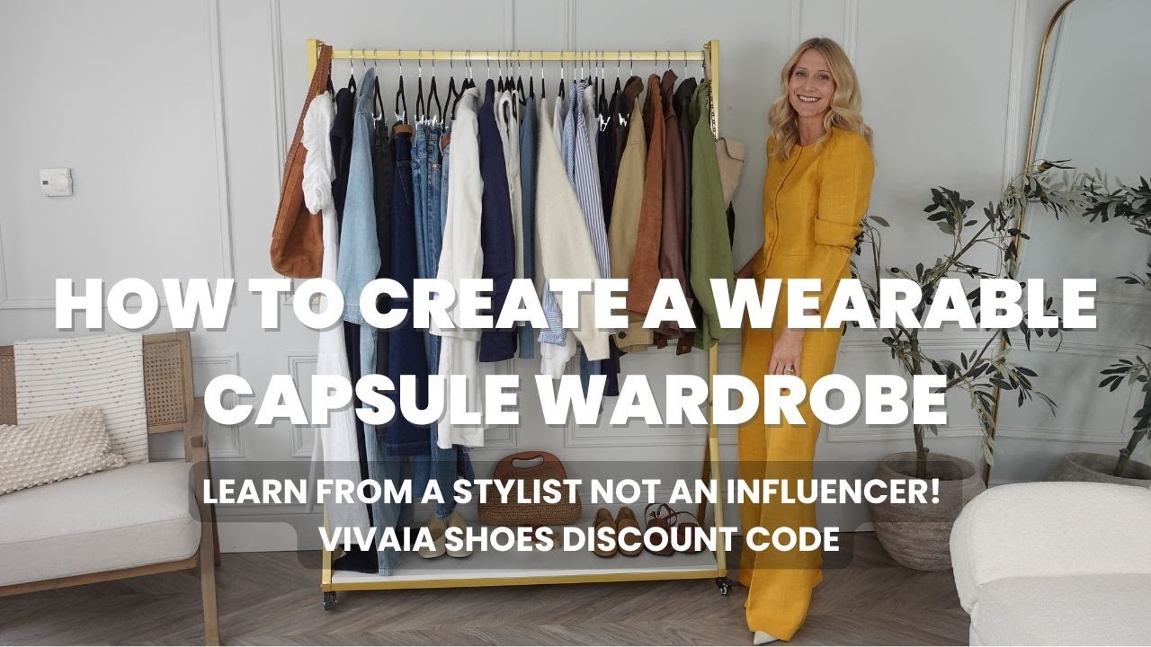 CREATE A SPRING CAPSULE WARDROBE THE RIGHT WAY! LEARN FROM A STYLIST. VIVAIA SHOES DISCOUNT CODE