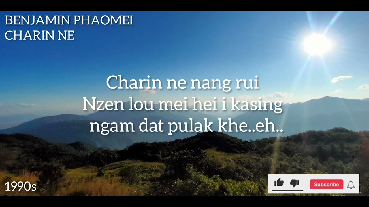 CHARIN NE  /Benjamin phaomei Benny/Rongmei Gospel song