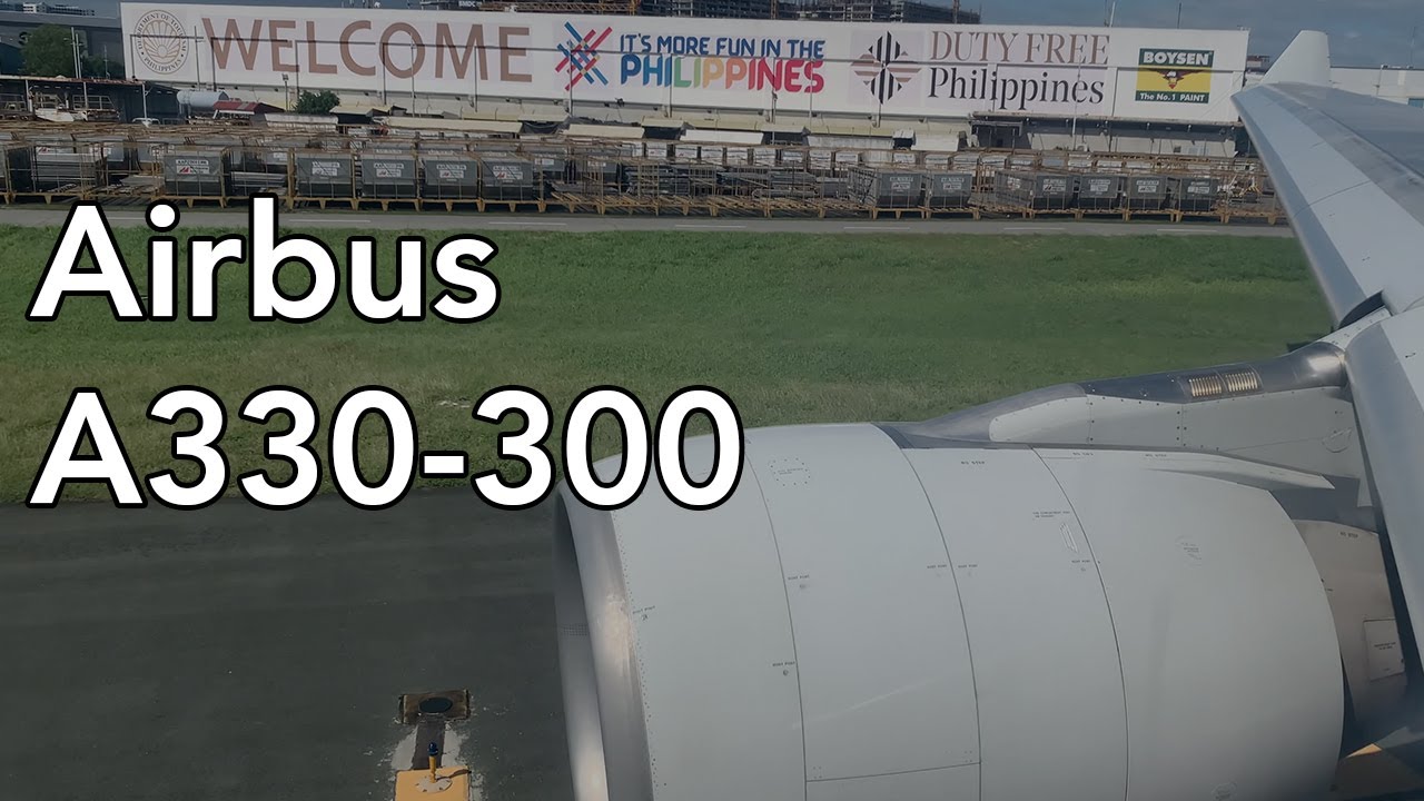 [4K] THE BEST PW4168 SPOOL UP! Korean Air A330-300 Startup Taxi & Takeoff from Manila MNL