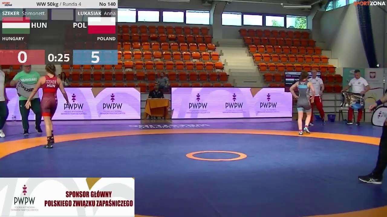 ZAPASY - PYTLASINSKI/ ZIOLKOWSKI/POLAND OPEN 2022 - Warsawa/POL/ - Day 2. Mat 1.