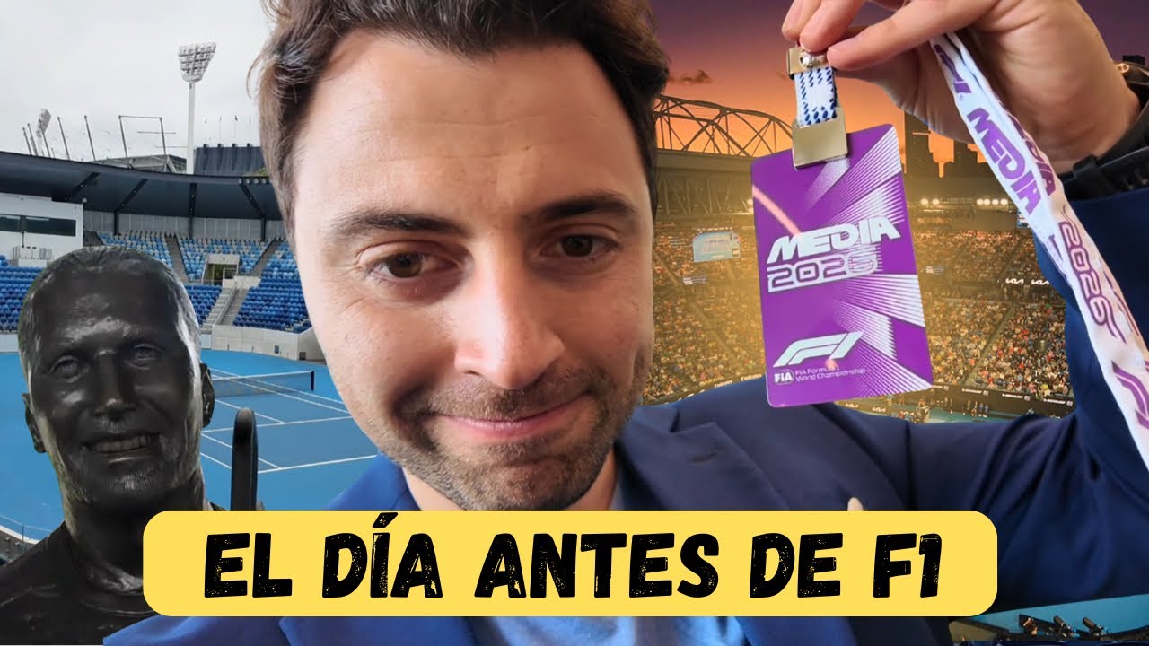 DÍA 2 en Melbourne. RECOGIMOS ACREDITACIÓN Y VISITAMOS LA ROD LAVER ARENA 