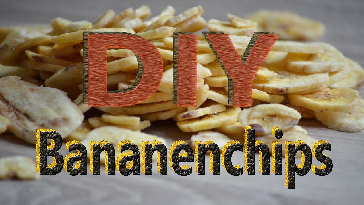 Bananenchips easy selbst machen | Tutorial | DIY | MJHacks