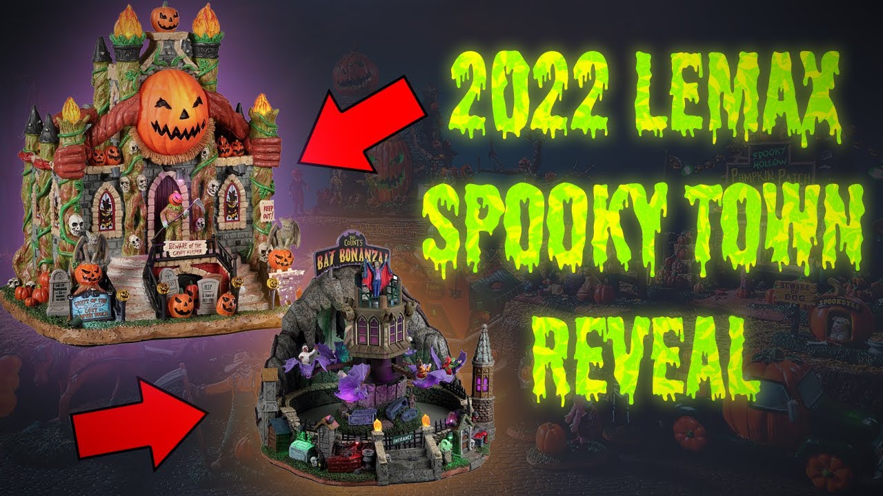 2022 Lemax Spooky Town Reveal