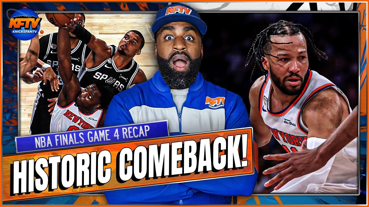 The Knicks Complete The Greatest Comeback In NBA Finals History! | KFTV Reaction
