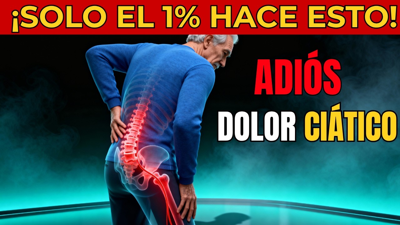 Los ÚNICOS 3 Ejercicios Que Necesitas Para Aliviar la Ciática Después de los 60