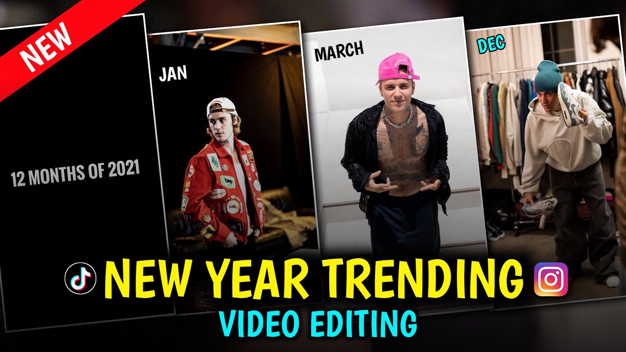 NEW YEAR SPECIAL INSTAGRAM REELS TRENDING VIDEO EDITING | REELS TRENDING TUTORIAL | TIKTOK VIRAL