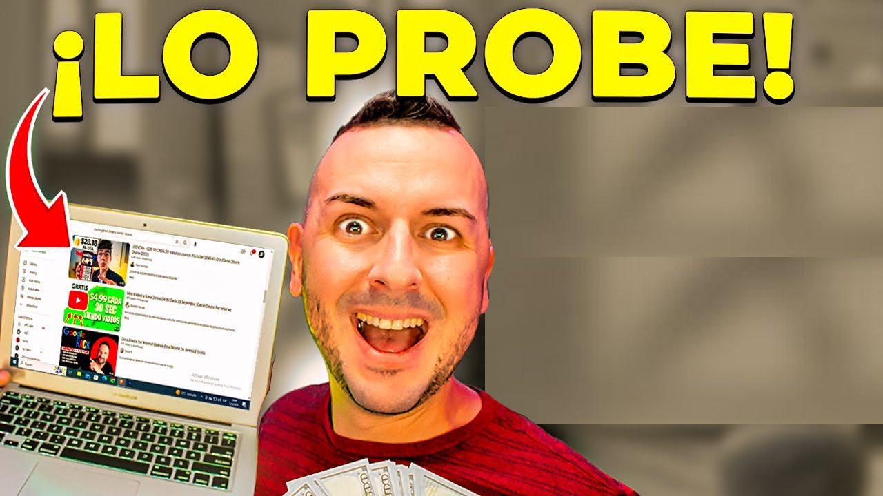 Prob&eacute; Como Ganar Dinero Viendo Videos De YouTube - Funciona?