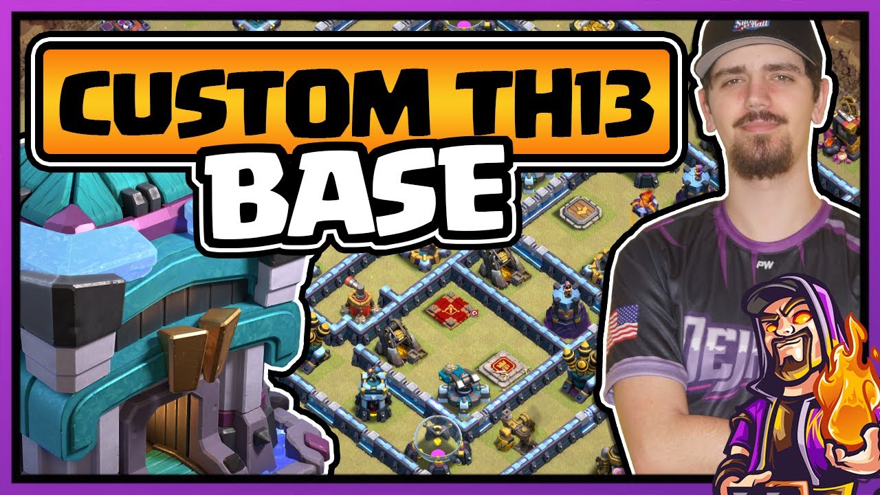 NEW CUSTOM TH13 WAR BASE 2020 | Defended top attack strategies | town hall 13 base 2020 |