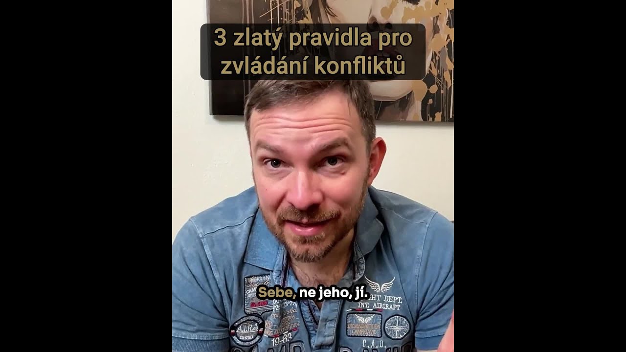 3 zlat&yacute; pravidla pro zvl&aacute;d&aacute;n&iacute; konfliktů #shorts
