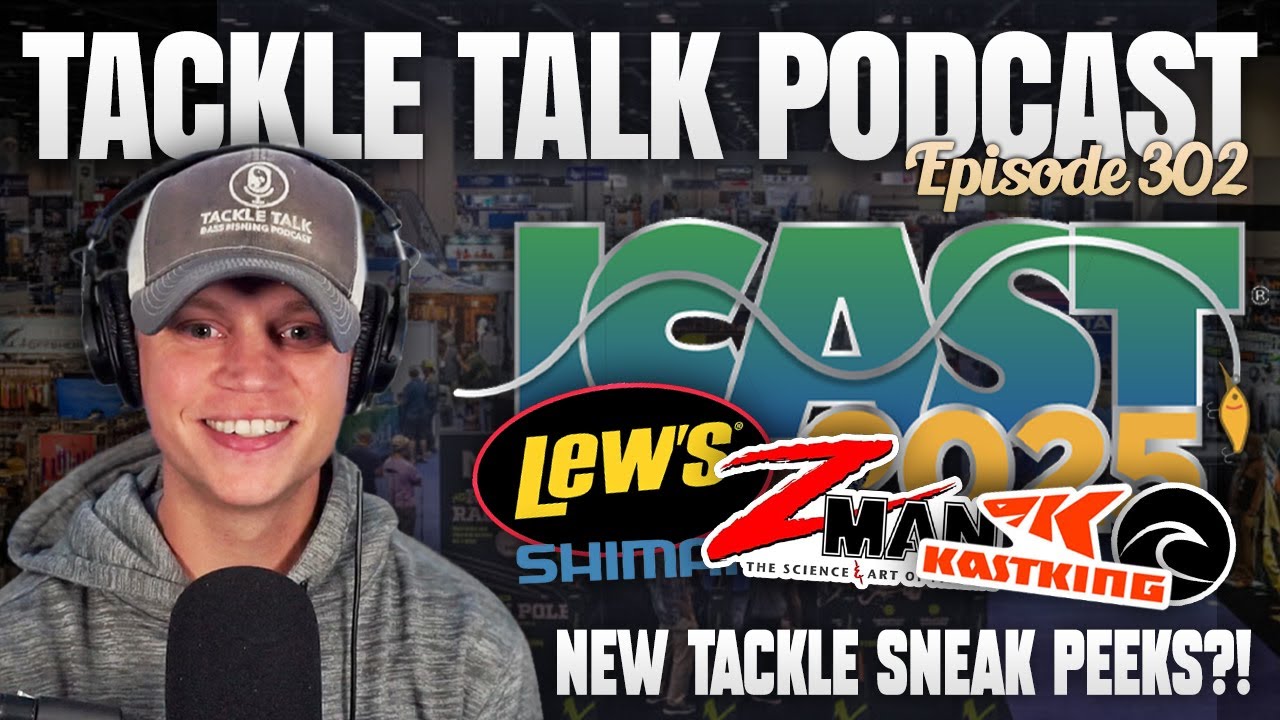 Ep. 302 - ICAST Teasers?! New Gear from Lew's, Shimano, Z-Man, Big Bite Baits, Great Lakes Finess...