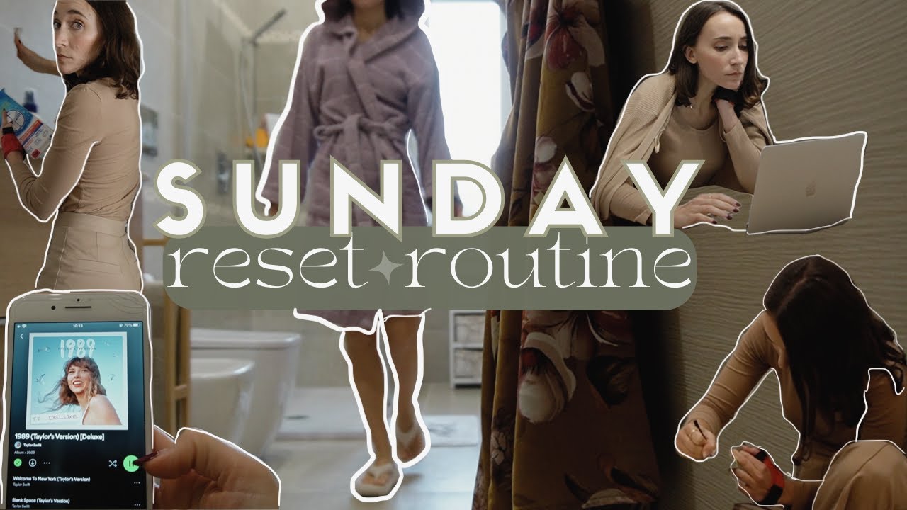 Reset With Me 🍁 - SUNDAY RESET ROUTINE 🚿 | resetta la tua vita