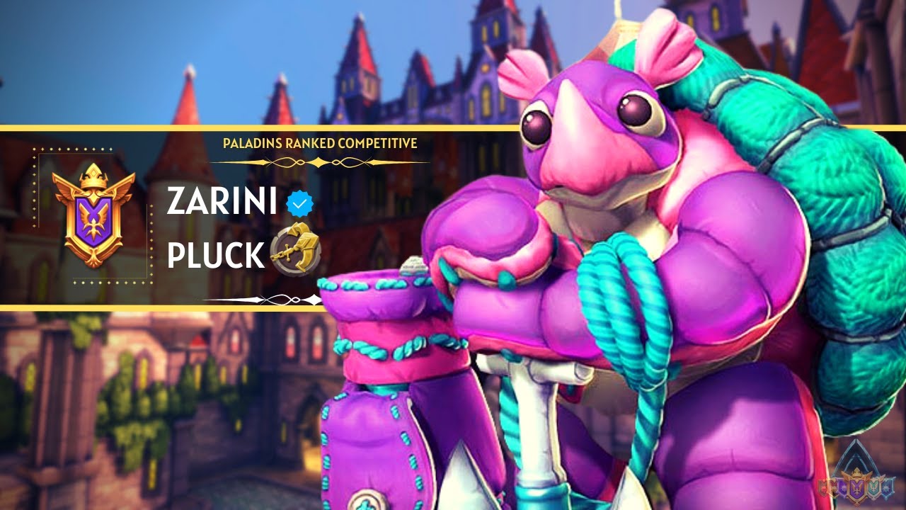 When Pro Player Play Makoa Zarini (Grand Master) Paladins Ranked Competitive