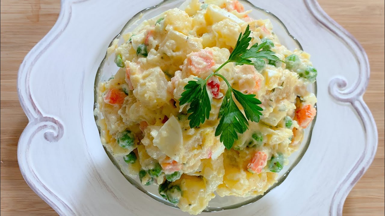 Potato Salad Haitian Style 