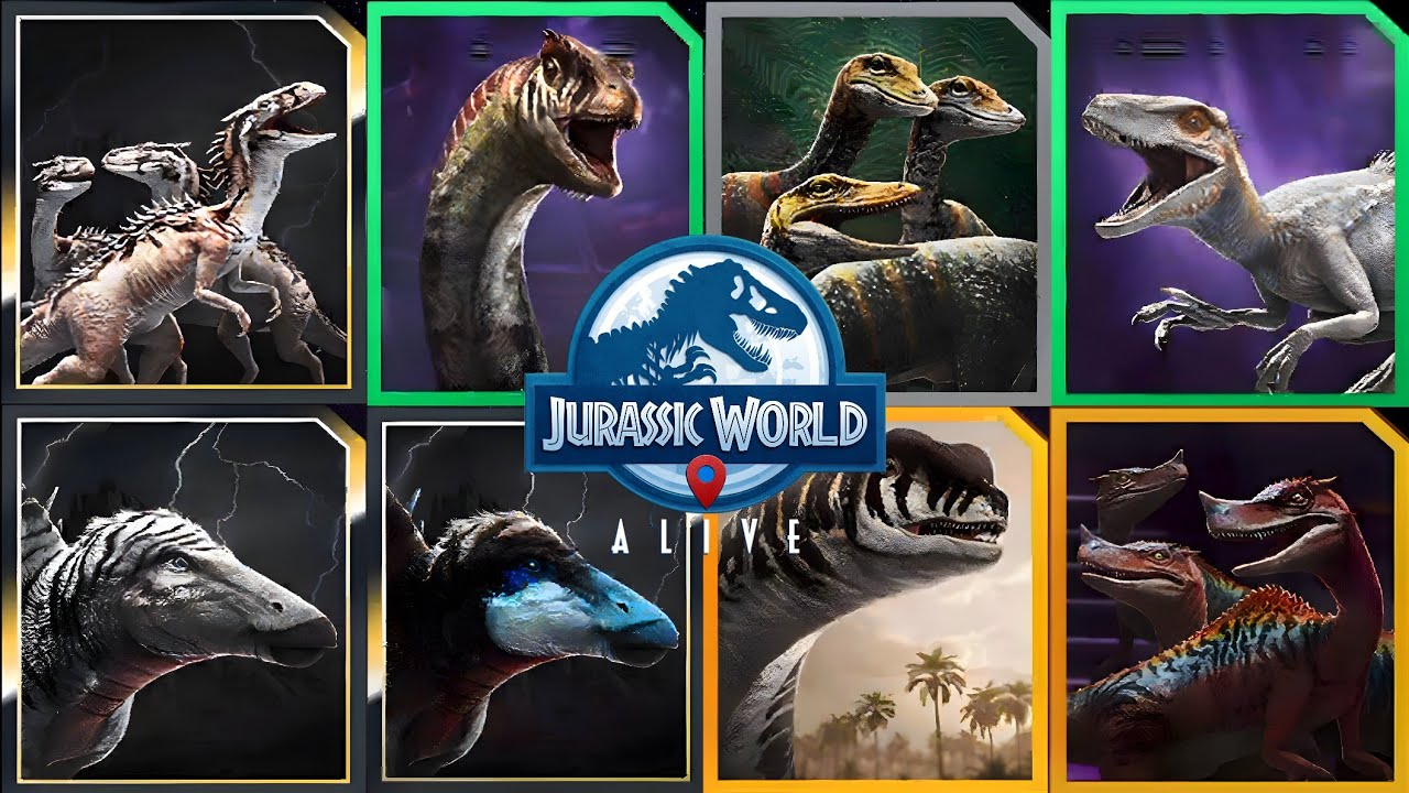 UPCOMING CREATURES in Version 3.20 || Jurassic World Alive 