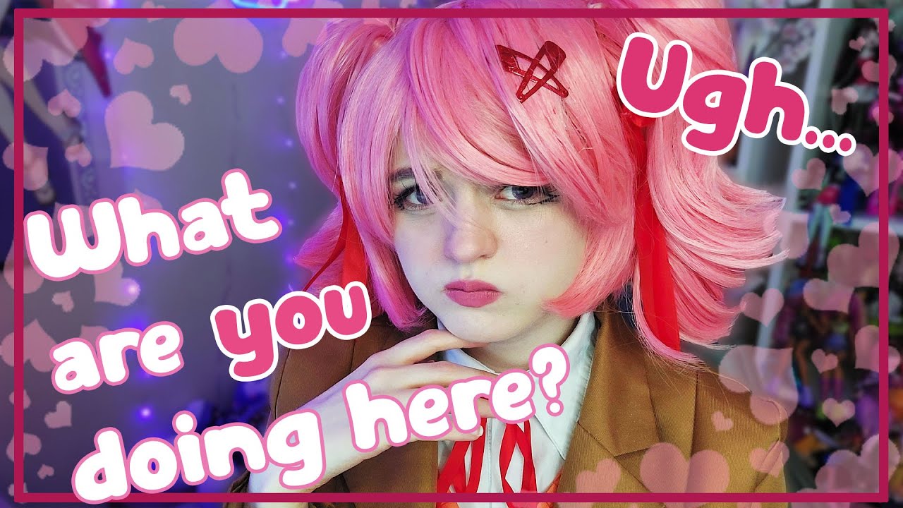 【ASMR】Awkward tsundere tries to comfort you (Personal attention) ┃ Natsuki DDLC Rp