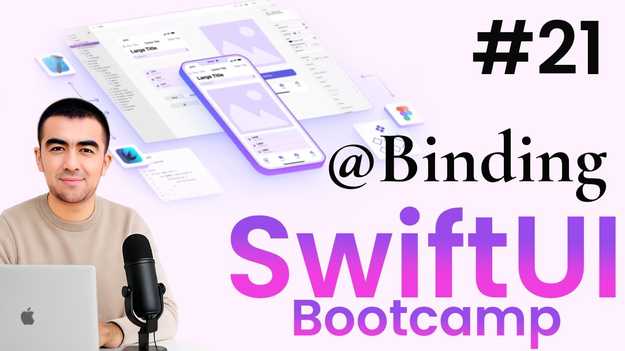 SwiftUI Bootcamp: @Binding orqali Reusable Viewlarni To‘g‘ri Ishlatish🚀