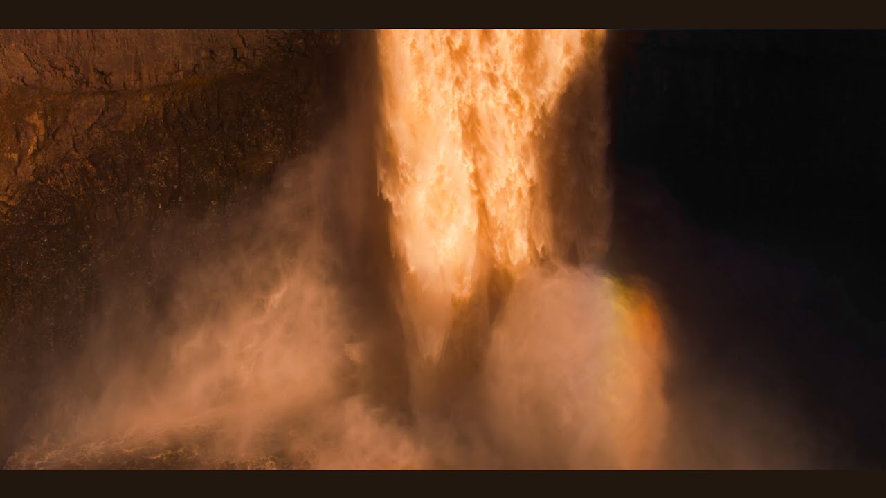 Palouse Falls 4K Screensaver | Majestic Waterfall for Big Screens & TVs - Ep 12