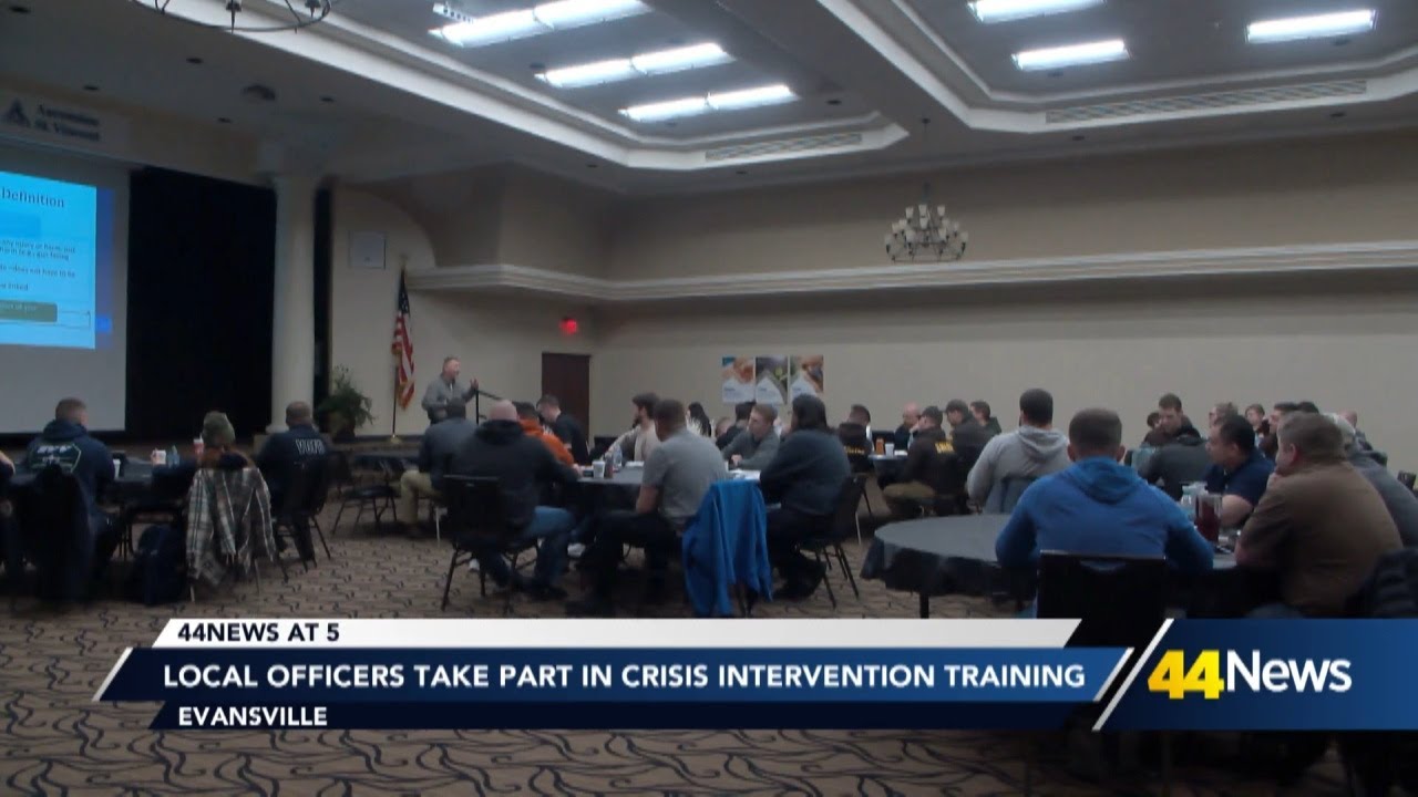 Local officers take part in crisis intervention training