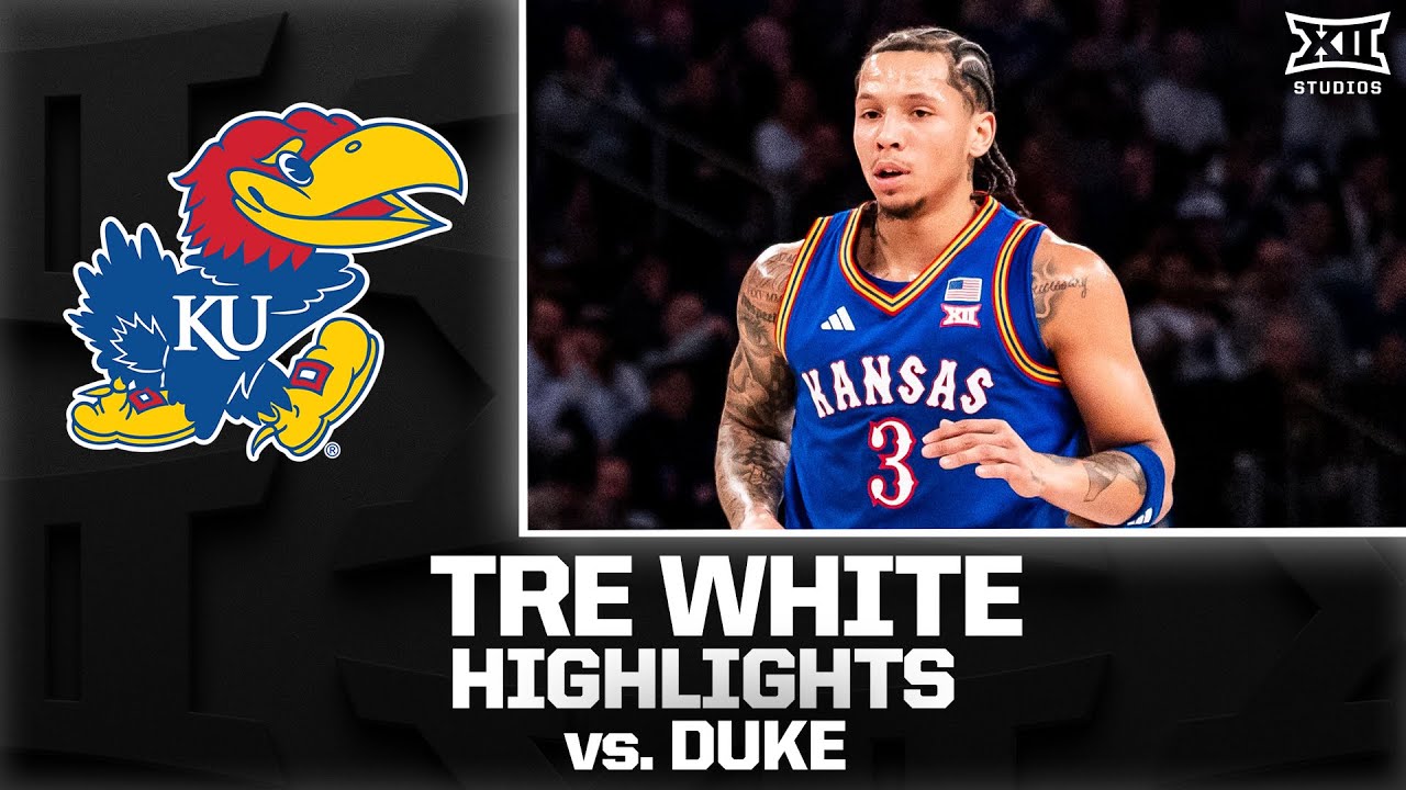 Tre White Highlights vs. #5 Duke | 2025-26 Big 12 Men’s Basketball