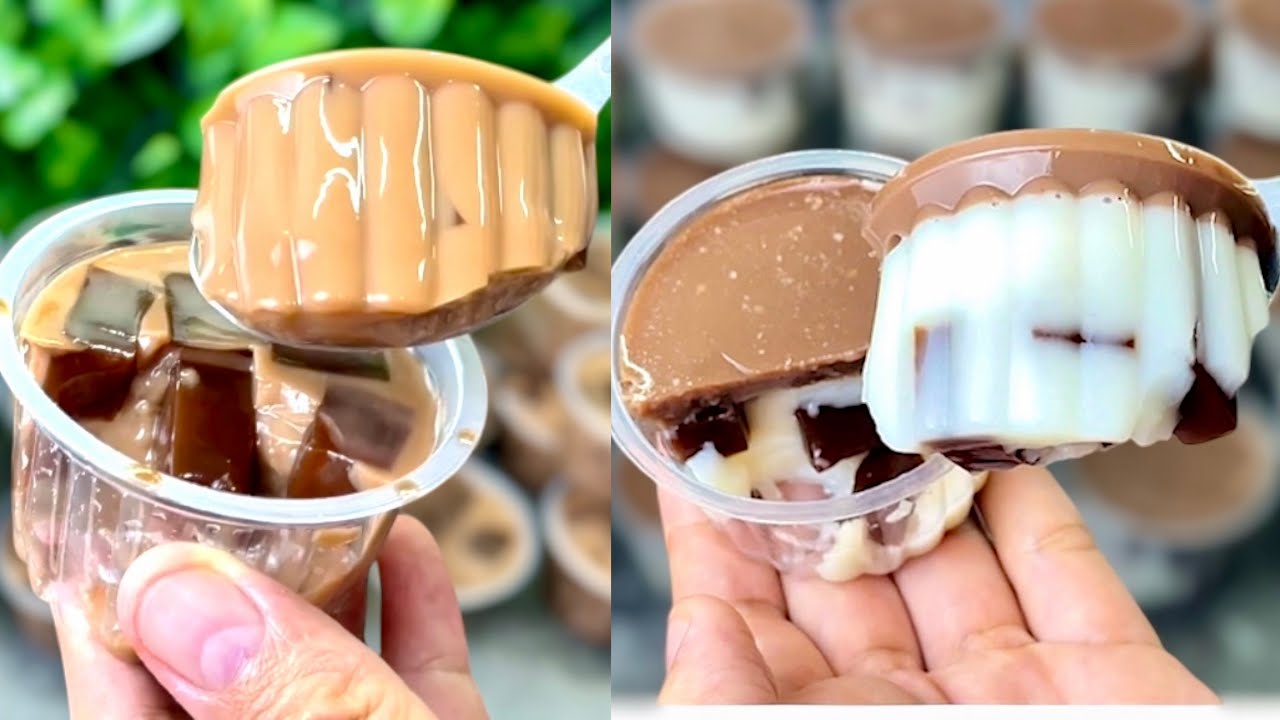 KREASI PUDING YANG SEDANG VIRAL SAAT INI | MODAL EKONOMIS UNTUNG BERLIPAT