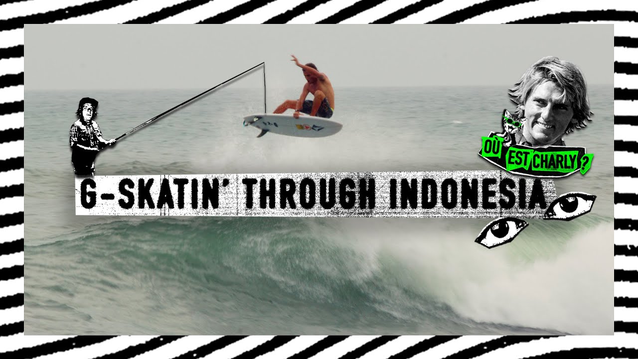 G-SKATIN' THROUGH INDONESIA // Surfing the new Channel Island G-Skate