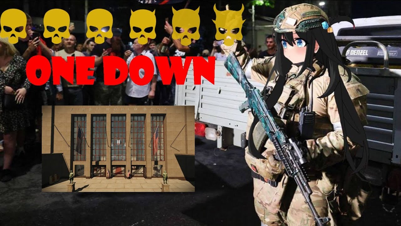 [PAYDAY 2] First World Bank DSOD (Solo No AI, Downs, Assets) CREW CHIEF BUILD | Bocchi the Goth