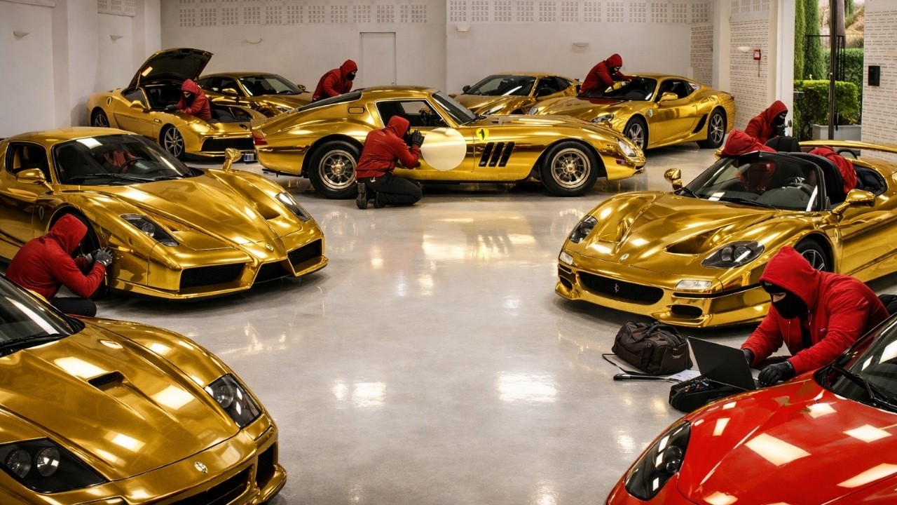A Super IQ Gang of Thieves Stole a Billionaire’s Secret Garage | Full Movie Explained