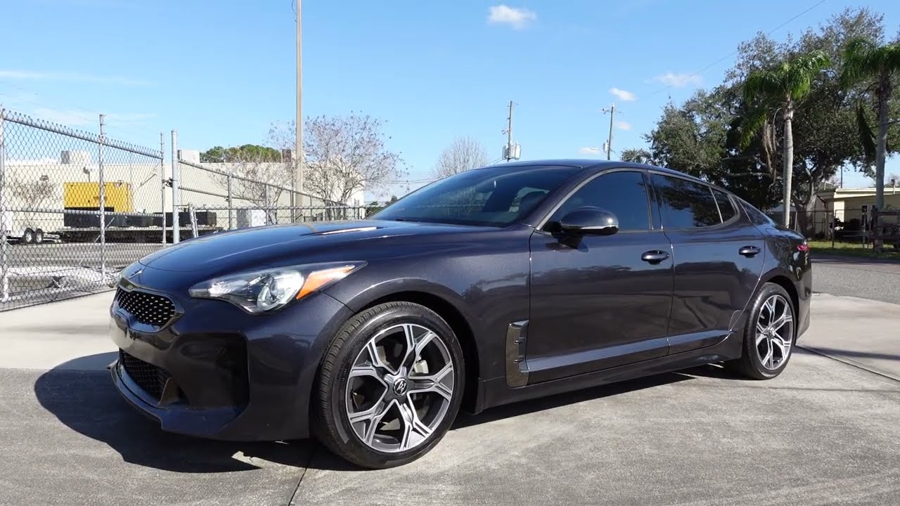 2020 Kia Stinger GT-Line AWD 92K Miles One Owner Turbo Meticulous Motors Inc Florida For Sale
