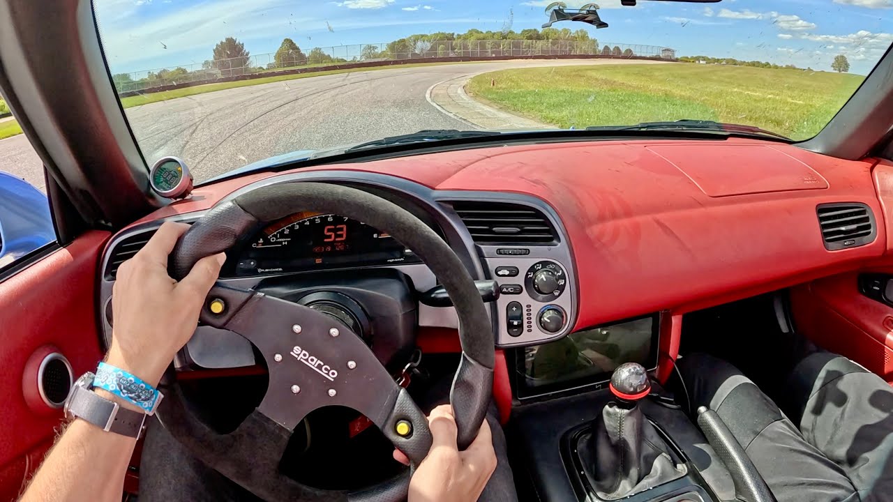 K24 Swapped Honda S2000 - VTEC Glory on Track