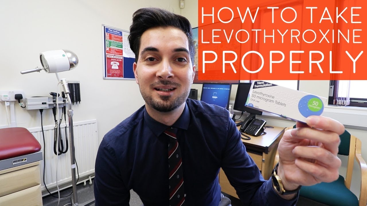 How To Take Levothyroxine Properly | Best Way To Take Thyroid Medication | When To Take Synthroid