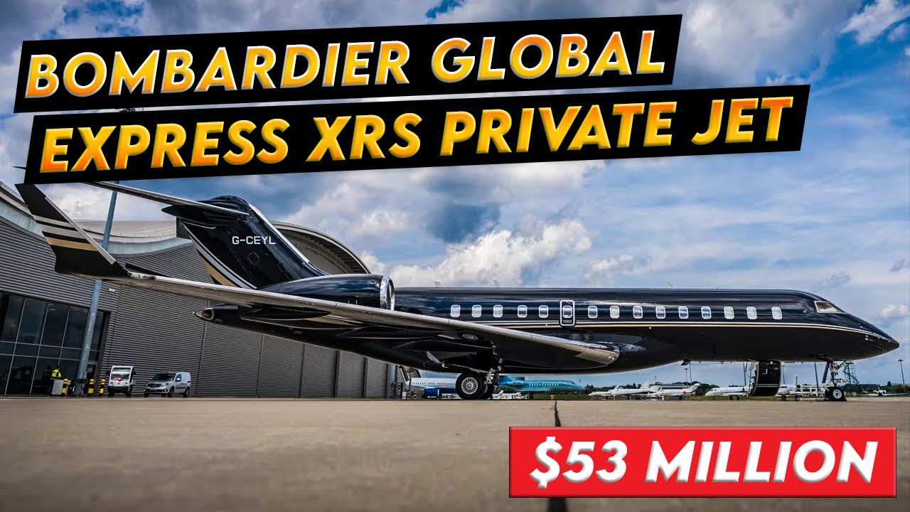 Elite Skies: внутри Bombardier Global Express XRS стоимостью 53 миллиона долларов