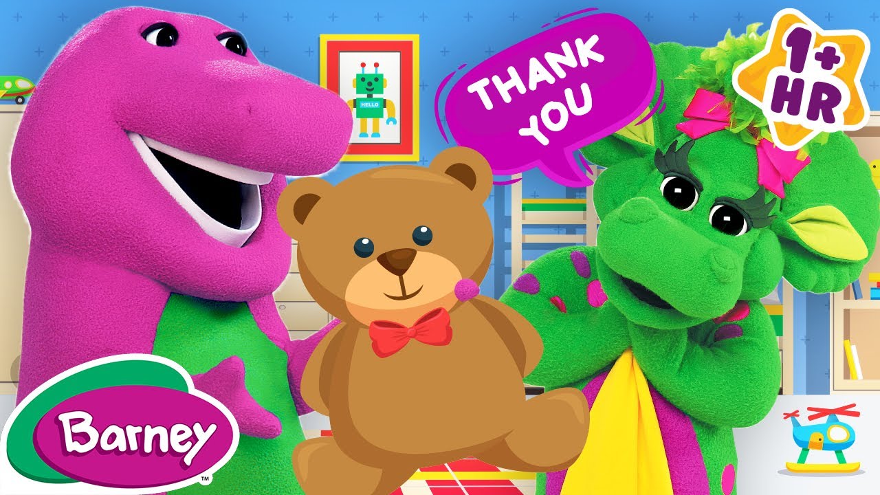 Being Kind to Our Friends | Good Manners for Kids  | More Barney Songs and Nursery Rhymes for Kids