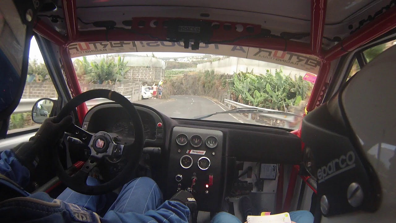 Rallysprint Cielos de La Palma 2014 Onboard Ayoze Pérez-Rubén Feliciano Citroen AX Gti