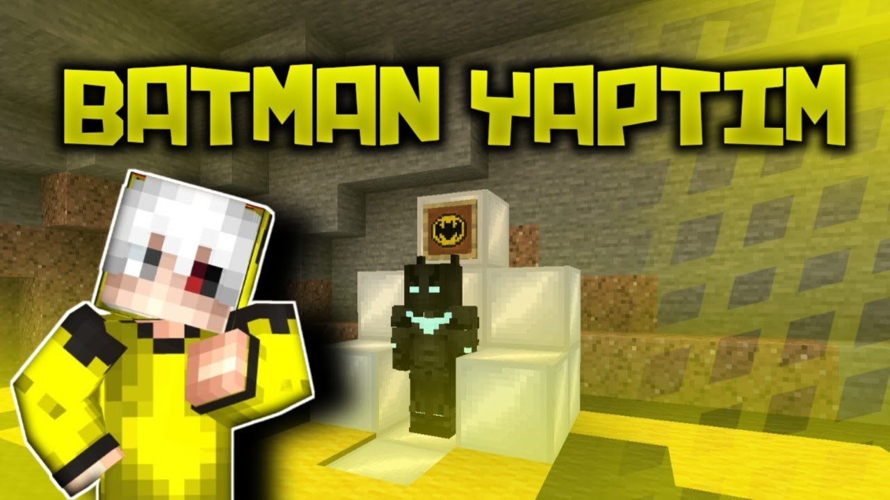 BATMANIN GİZLİ ÜSTÜ 😱 | ReyizCraft | MCPE