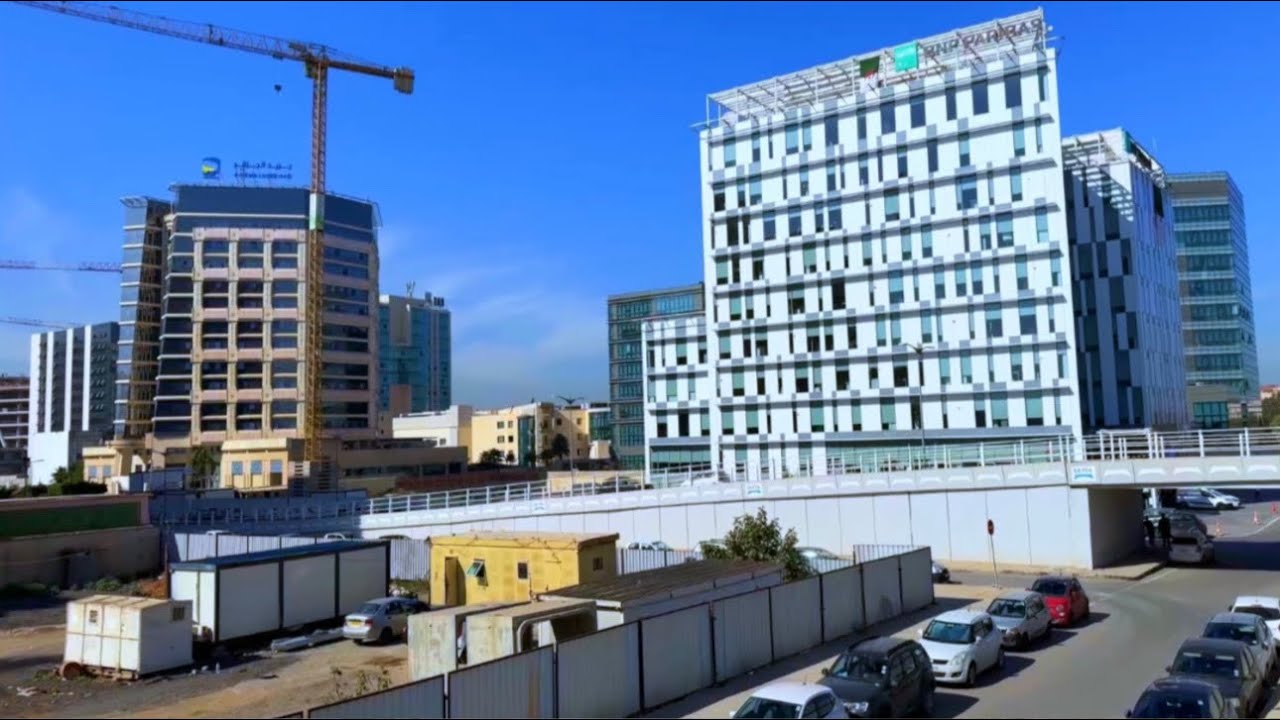 الجزائر العاصمة: جميع مشاريع حي الأعمال بباب الزوار قيد الإنجاز