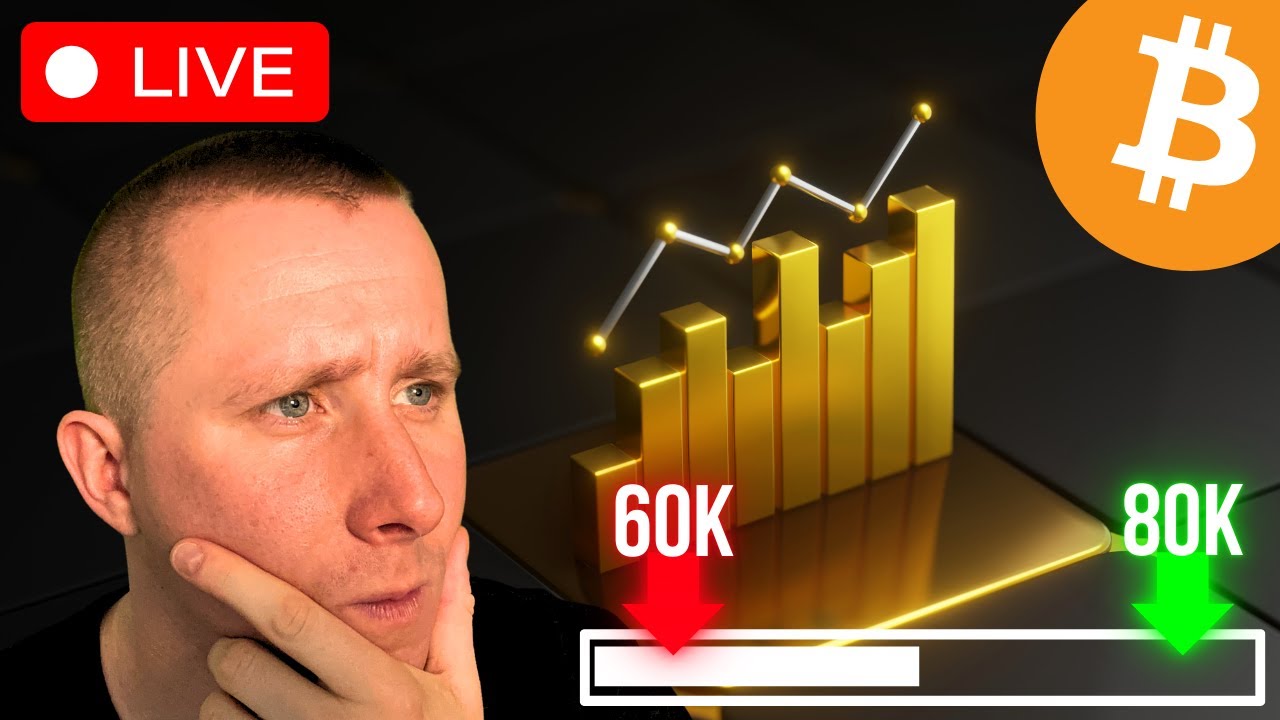 🔴 LIVE Bitcoin Trading! 60K oder 80K? JETZT entscheidet es sich!
