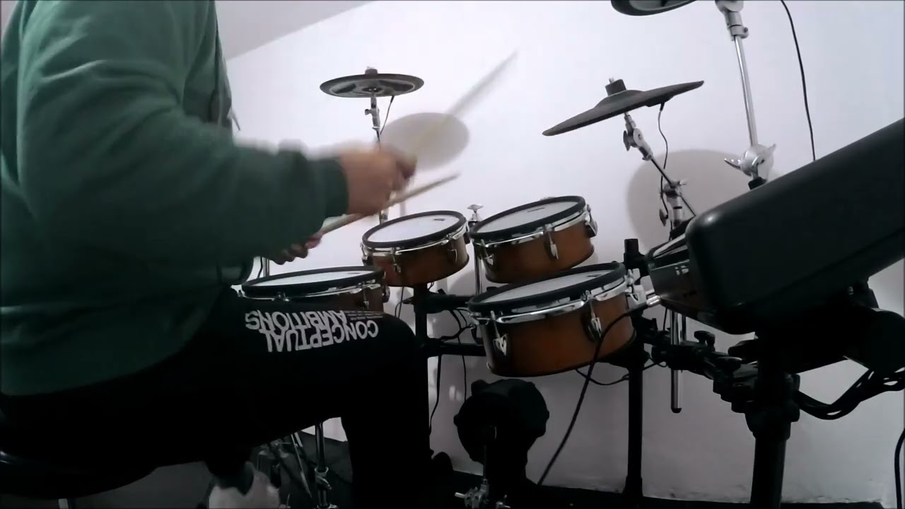PAMELA AMEDEO FORMICA DRUM BATTERIA TOTO YAMAHA DTX 8