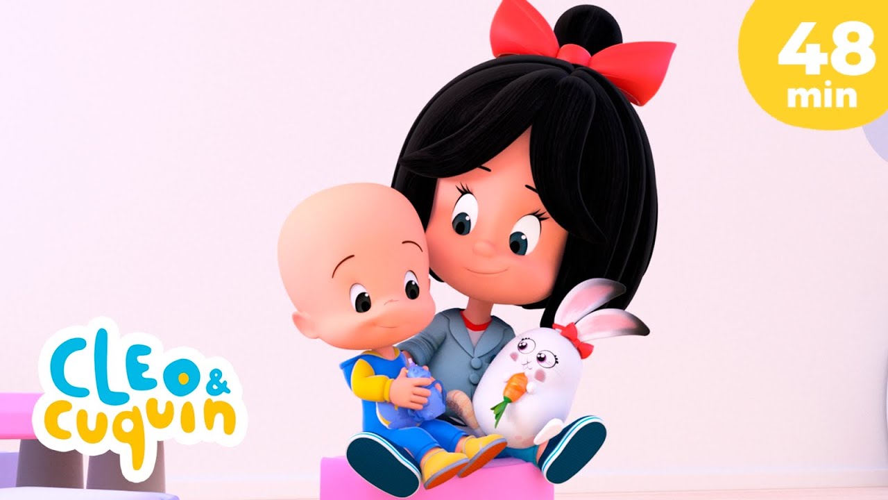 GHOST LOVE - Cleo & Cuquin Netflix episodes & Nursery Rhymes