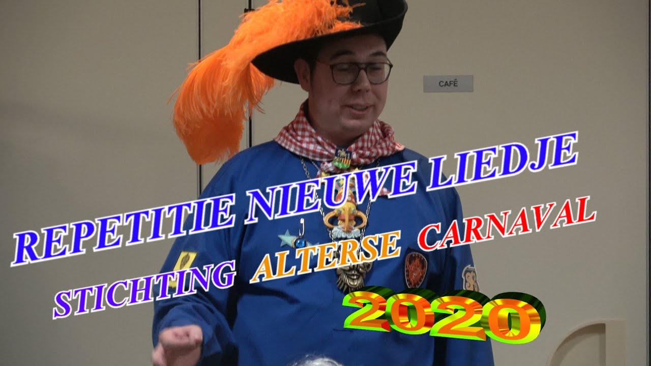 Repetitie Nieuwe Liedje  Stichting Alterse Carnaval 2020