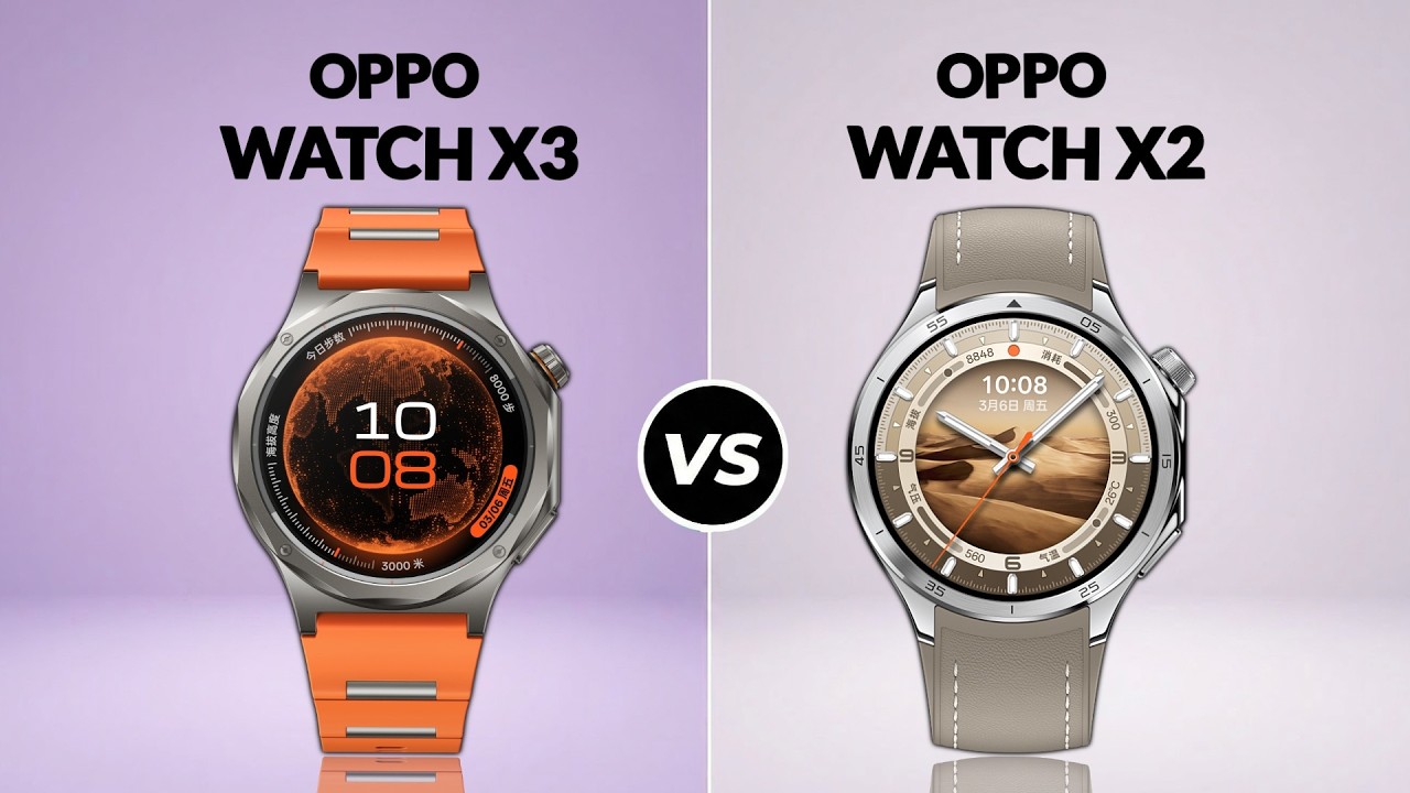 OPPO Watch X3 vs OPPO Watch X2 &ndash; Full Comparison 🔥 Worth the Upgrade in 2026?