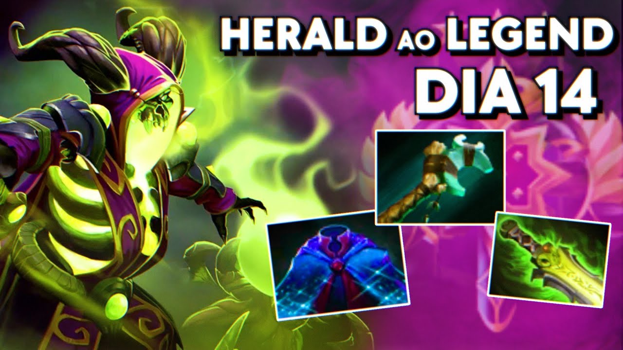 Do HERALD ao LEGEND de SUP 5! - Pugna | Dia 14