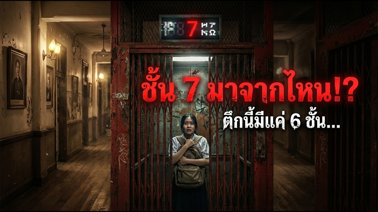 [ตึกนี้มีแค่ 6 ชั้น... แล้วชั้น 7 มาจากไหน?] : อาถรรพ์ลิฟต์แดงตึกศิลปะ |โรงเรียนนี้มีเรื่องเล่า EP4