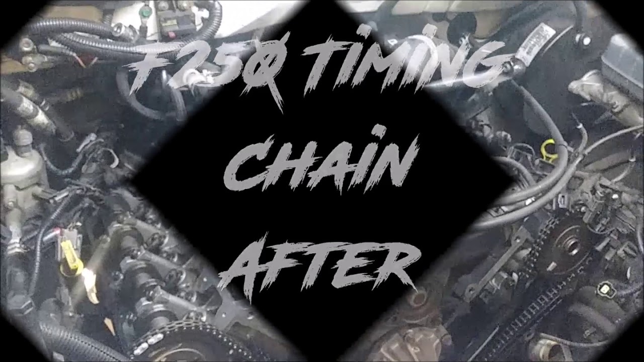 F250 Timing Chain Before After